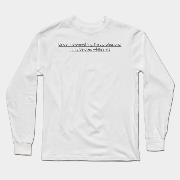 The National - Squalor Victoria Long Sleeve T-Shirt by TheN